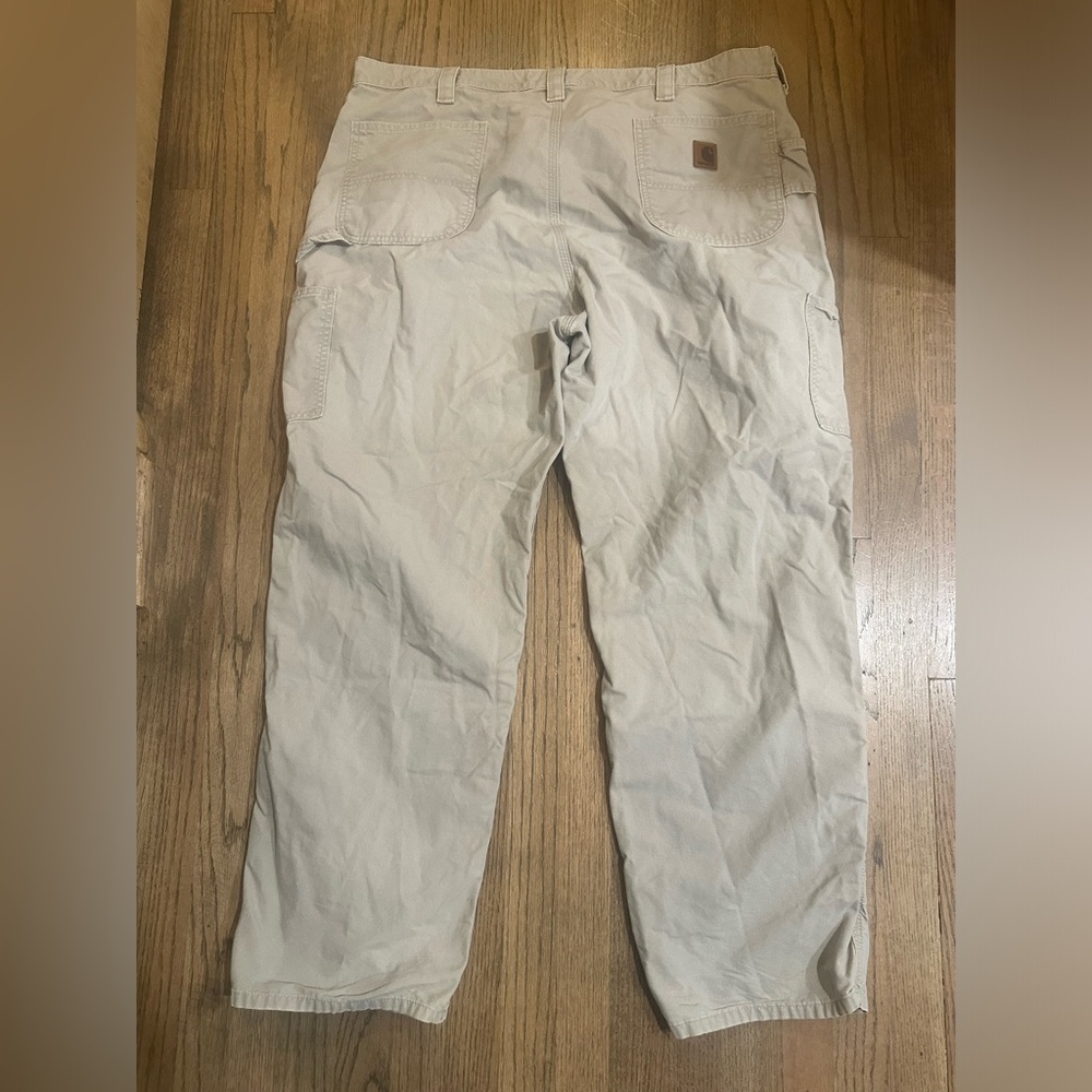 Carhartt Loose Original Fit Cargo Pants-Size 44x32-Tan